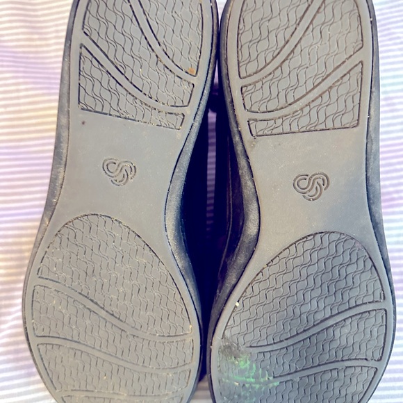 ⭐️CLARKS CLOUDSTEPPER Step Rise Up Leather Ankle Boots, Wm. Sz.10🌻 - Picture 4 of 15